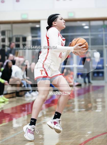 Thumbnail 3 in Taft vs Hart (West Coast Varsity Girls Basketball Tournament) photogallery.