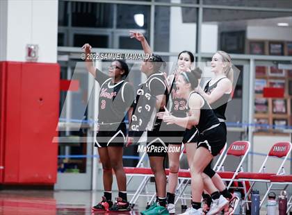 Thumbnail 3 in Taft vs Hart (West Coast Varsity Girls Basketball Tournament) photogallery.