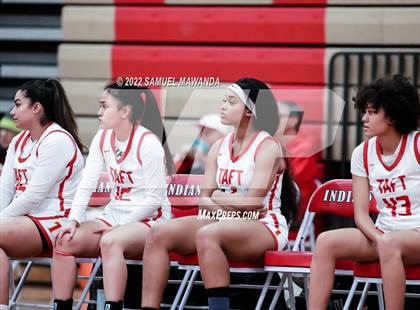 Thumbnail 2 in Taft vs Hart (West Coast Varsity Girls Basketball Tournament) photogallery.