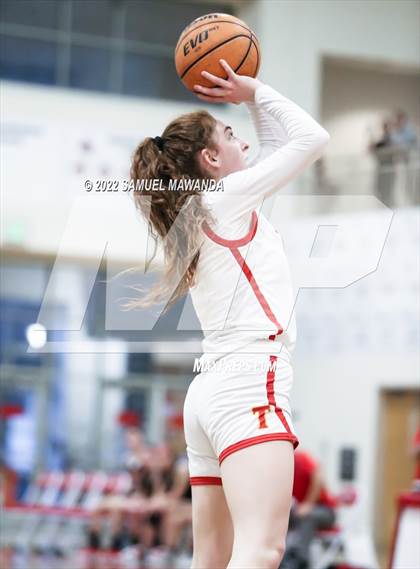 Thumbnail 3 in Taft vs Hart (West Coast Varsity Girls Basketball Tournament) photogallery.