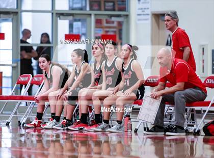 Thumbnail 3 in Taft vs Hart (West Coast Varsity Girls Basketball Tournament) photogallery.