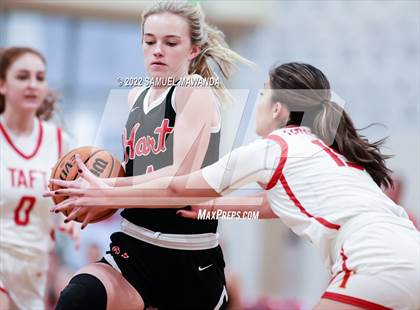 Thumbnail 3 in Taft vs Hart (West Coast Varsity Girls Basketball Tournament) photogallery.