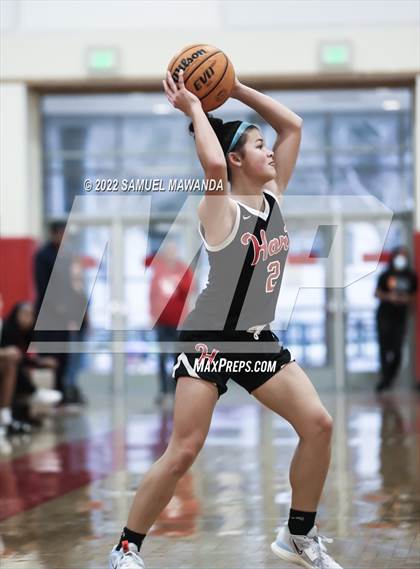 Thumbnail 2 in Taft vs Hart (West Coast Varsity Girls Basketball Tournament) photogallery.
