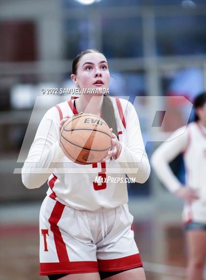 Thumbnail 3 in Taft vs Hart (West Coast Varsity Girls Basketball Tournament) photogallery.