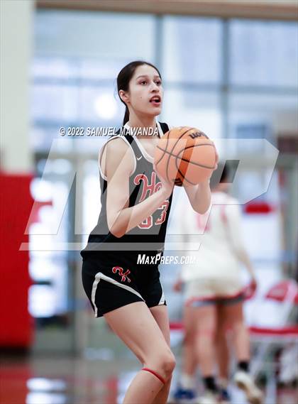 Thumbnail 3 in Taft vs Hart (West Coast Varsity Girls Basketball Tournament) photogallery.