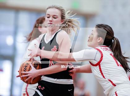 Thumbnail 1 in Taft vs Hart (West Coast Varsity Girls Basketball Tournament) photogallery.