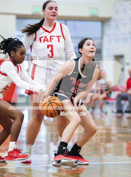 Thumbnail 3 in Taft vs Hart (West Coast Varsity Girls Basketball Tournament) photogallery.