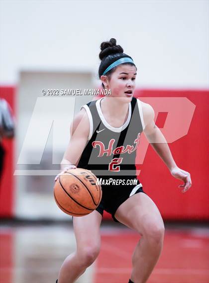 Thumbnail 3 in Taft vs Hart (West Coast Varsity Girls Basketball Tournament) photogallery.
