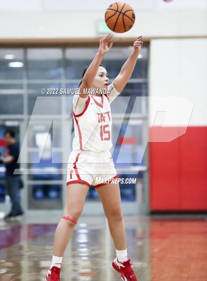 Thumbnail 3 in Taft vs Hart (West Coast Varsity Girls Basketball Tournament) photogallery.