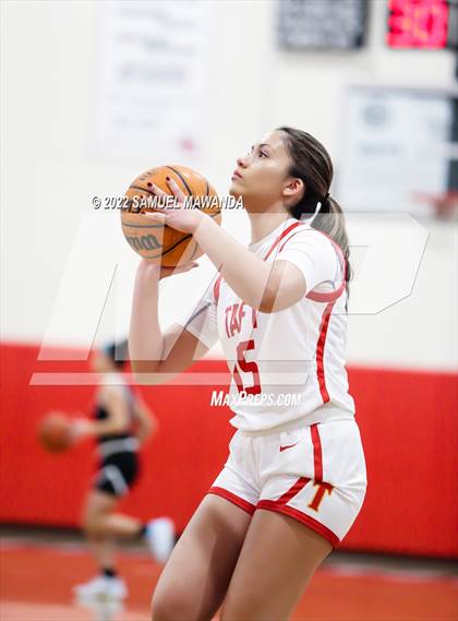 Thumbnail 3 in Taft vs Hart (West Coast Varsity Girls Basketball Tournament) photogallery.