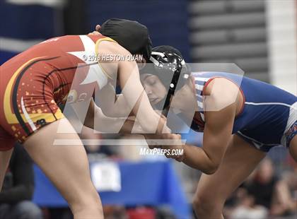 Thumbnail 2 in CIF Southern Section Girls Wrestling Championships (Finals)  photogallery.