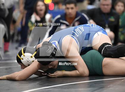 Thumbnail 1 in CIF Southern Section Girls Wrestling Championships (Finals)  photogallery.