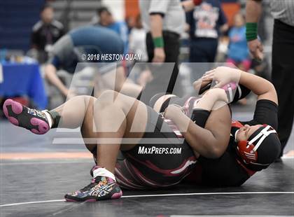 Thumbnail 3 in CIF Southern Section Girls Wrestling Championships (Finals)  photogallery.