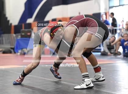 Thumbnail 2 in CIF Southern Section Girls Wrestling Championships (Finals)  photogallery.