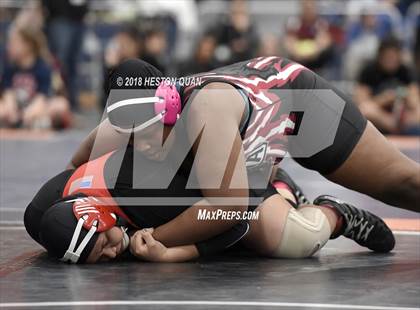 Thumbnail 3 in CIF Southern Section Girls Wrestling Championships (Finals)  photogallery.