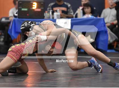 Thumbnail 3 in CIF Southern Section Girls Wrestling Championships (Finals)  photogallery.