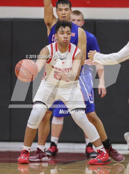 Thumbnail 3 in Immanuel Christian @ Fowler (1st Round CIF CS) photogallery.