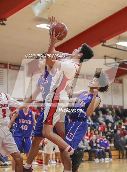 Thumbnail 1 in Immanuel Christian @ Fowler (1st Round CIF CS) photogallery.