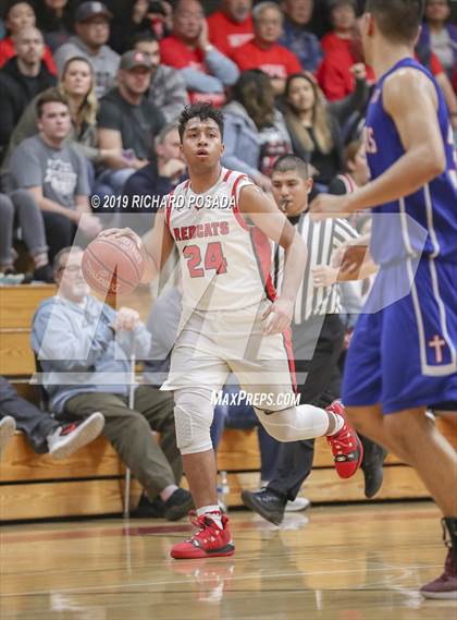 Thumbnail 3 in Immanuel Christian @ Fowler (1st Round CIF CS) photogallery.