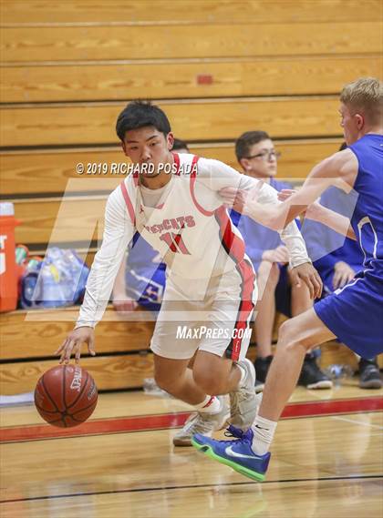 Thumbnail 3 in Immanuel Christian @ Fowler (1st Round CIF CS) photogallery.