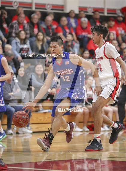 Thumbnail 2 in Immanuel Christian @ Fowler (1st Round CIF CS) photogallery.