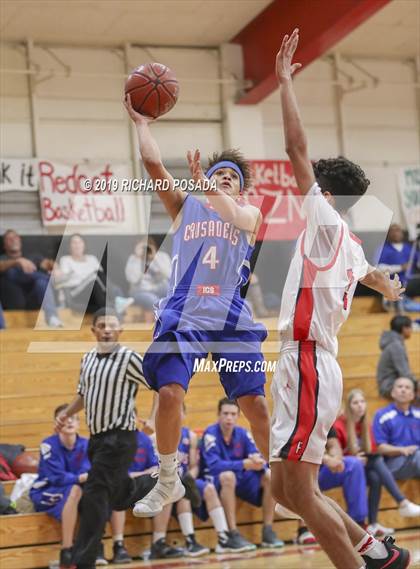 Thumbnail 1 in Immanuel Christian @ Fowler (1st Round CIF CS) photogallery.