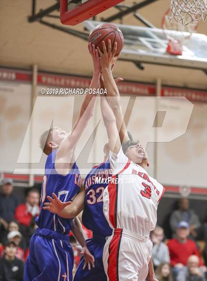 Thumbnail 3 in Immanuel Christian @ Fowler (1st Round CIF CS) photogallery.