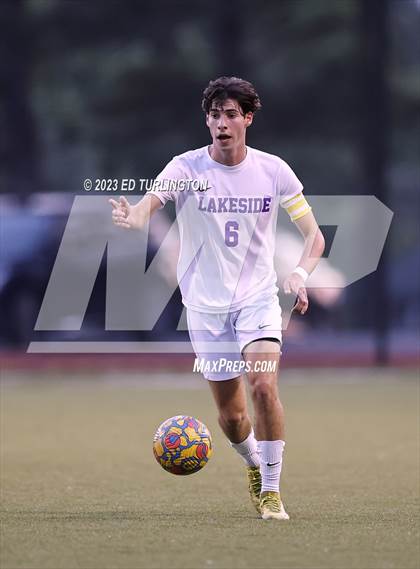 Thumbnail 2 in Blessed Trinity vs. Lakeside photogallery.