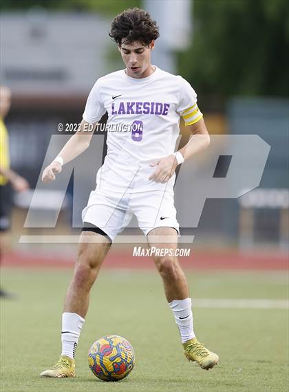 Thumbnail 2 in Blessed Trinity vs. Lakeside photogallery.