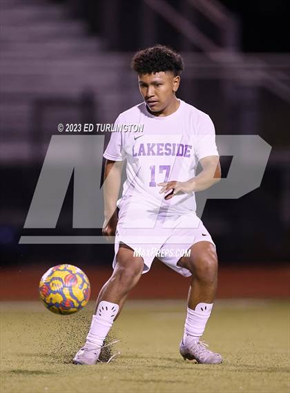 Thumbnail 2 in Blessed Trinity vs. Lakeside photogallery.