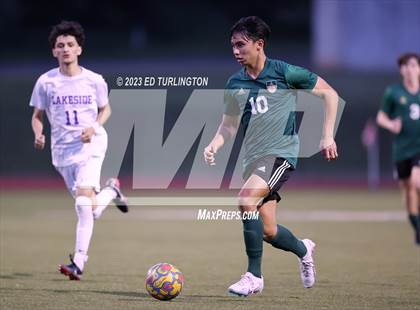Thumbnail 1 in Blessed Trinity vs. Lakeside photogallery.