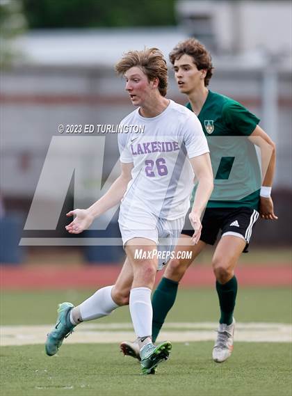 Thumbnail 3 in Blessed Trinity vs. Lakeside photogallery.