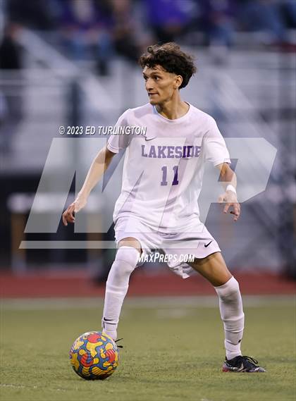 Thumbnail 2 in Blessed Trinity vs. Lakeside photogallery.
