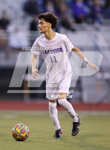 Thumbnail 3 in Blessed Trinity vs. Lakeside photogallery.
