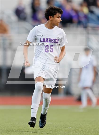 Thumbnail 2 in Blessed Trinity vs. Lakeside photogallery.
