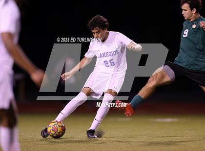 Thumbnail 2 in Blessed Trinity vs. Lakeside photogallery.