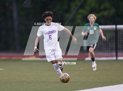 Thumbnail 1 in Blessed Trinity vs. Lakeside photogallery.