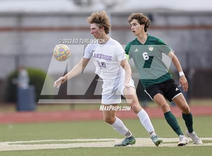 Thumbnail 2 in Blessed Trinity vs. Lakeside photogallery.