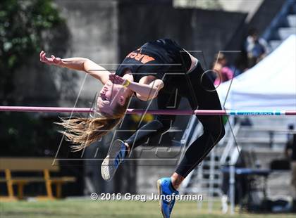 Thumbnail 2 in CIF NCS Masters Girls High Jump (MOC UCB) photogallery.