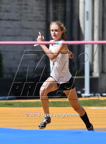 Thumbnail 2 in CIF NCS Masters Girls High Jump (MOC UCB) photogallery.