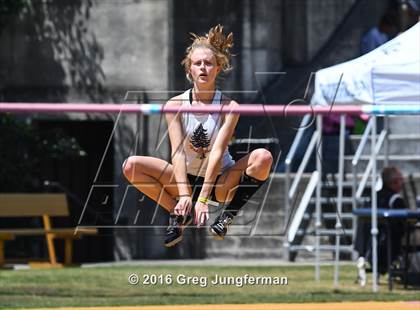 Thumbnail 1 in CIF NCS Masters Girls High Jump (MOC UCB) photogallery.