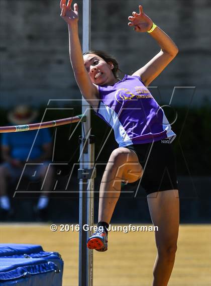 Thumbnail 2 in CIF NCS Masters Girls High Jump (MOC UCB) photogallery.