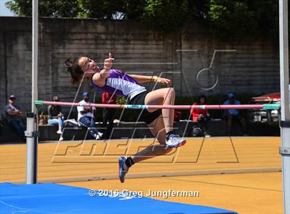 Thumbnail 3 in CIF NCS Masters Girls High Jump (MOC UCB) photogallery.