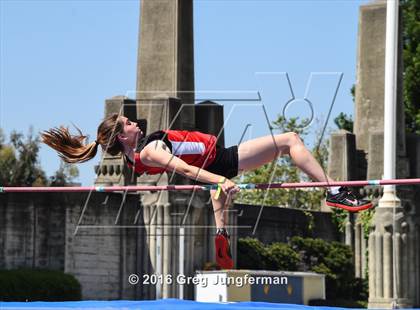 Thumbnail 2 in CIF NCS Masters Girls High Jump (MOC UCB) photogallery.