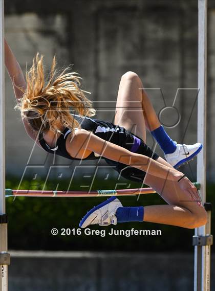 Thumbnail 1 in CIF NCS Masters Girls High Jump (MOC UCB) photogallery.