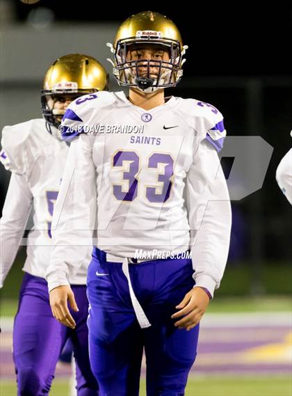 Thumbnail 3 in St. Augustine @ Grace Brethren (CIF SoCal Regional D2-AA Final) photogallery.