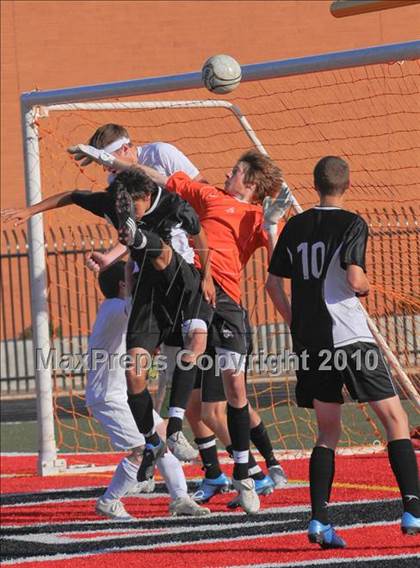 Thumbnail 2 in Northwest Christian @ Pusch Ridge Christian Academy (AIA State Final) photogallery.