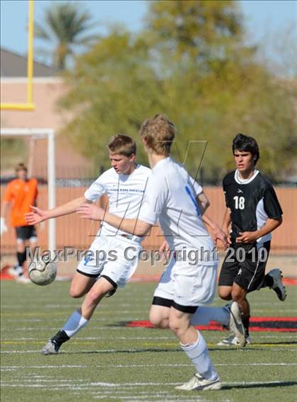 Thumbnail 3 in Northwest Christian @ Pusch Ridge Christian Academy (AIA State Final) photogallery.