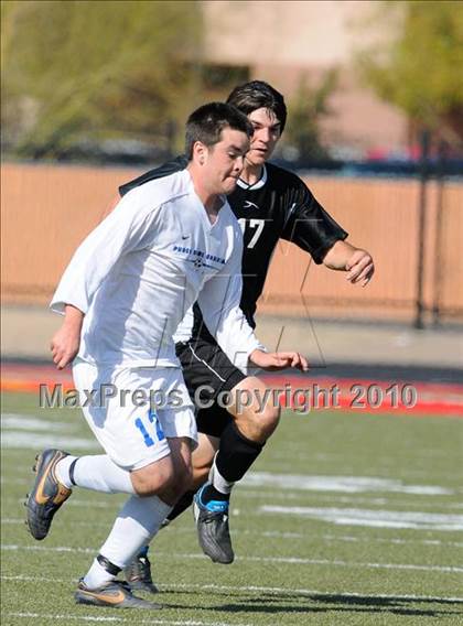 Thumbnail 1 in Northwest Christian @ Pusch Ridge Christian Academy (AIA State Final) photogallery.