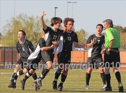 Thumbnail 2 in Northwest Christian @ Pusch Ridge Christian Academy (AIA State Final) photogallery.
